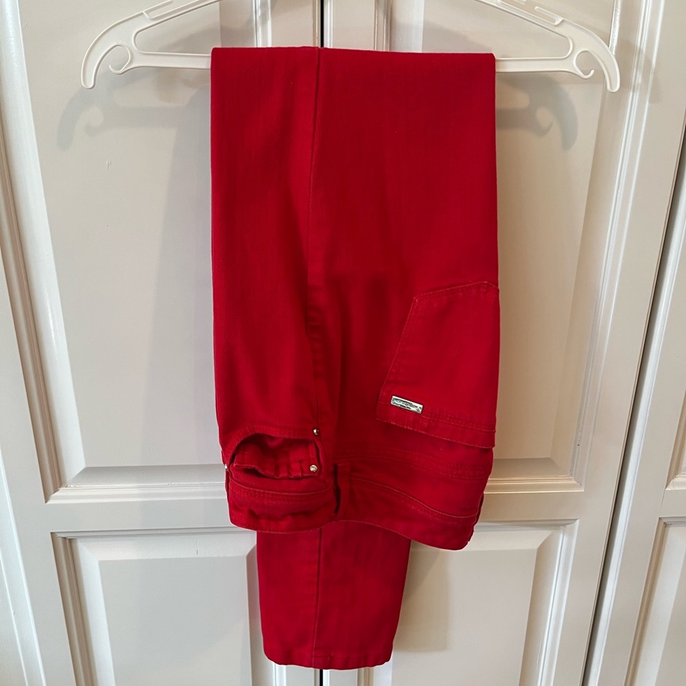White House Black Market Red Jeans